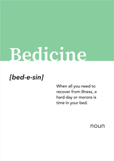 Bedicine Alt-dictionary Print