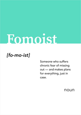Fomoist Alt-dictionary Print