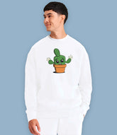 Cactus Carlos Organic Cotton Mens Sweatshirt