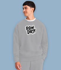 "Ridin Dirty" Organic Cotton Mens Sweatshirt