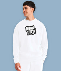 "Ridin Dirty" Organic Cotton Mens Sweatshirt
