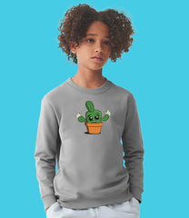 Cactus Carlos Organic Cotton Kids & Tweens Boys Sweatshirt