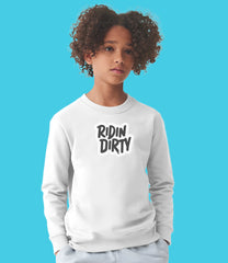 "Ridin Dirty" Organic Cotton Kids & Tweens Boys Sweatshirt