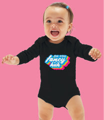 “Oh You Fancy Huh” Organic Cotton Baby bodysuit