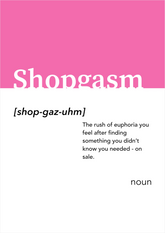 Shopgasm Alt-dictionary Print