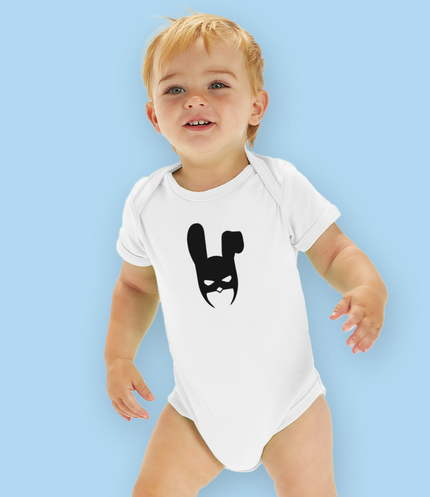 Bunnyman Organic Cotton Baby Grow