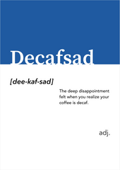 Decafsad Alt-dictionary Print