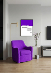 Hangxiety Alt-dictionary Print