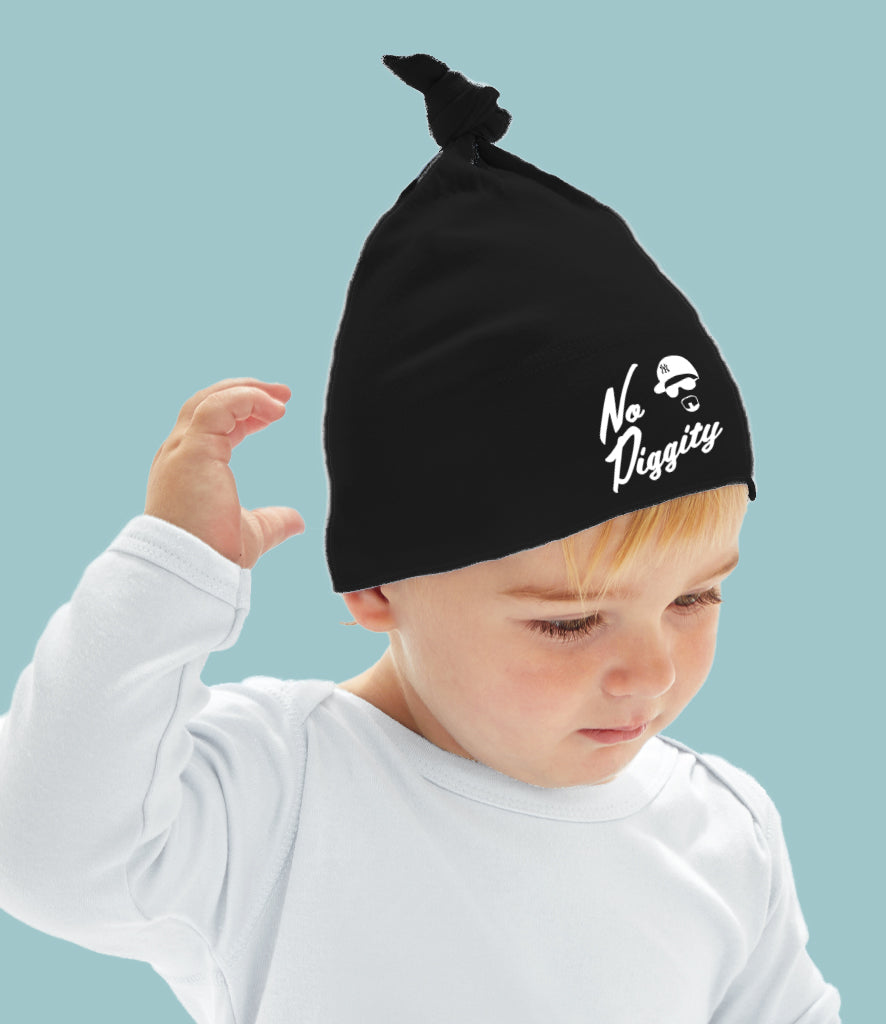 "No Diggity" Organic Cotton Single Knotted Baby's Hat