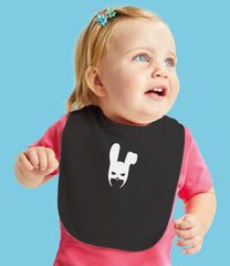 "Bunnyman" Organic Cotton Bib