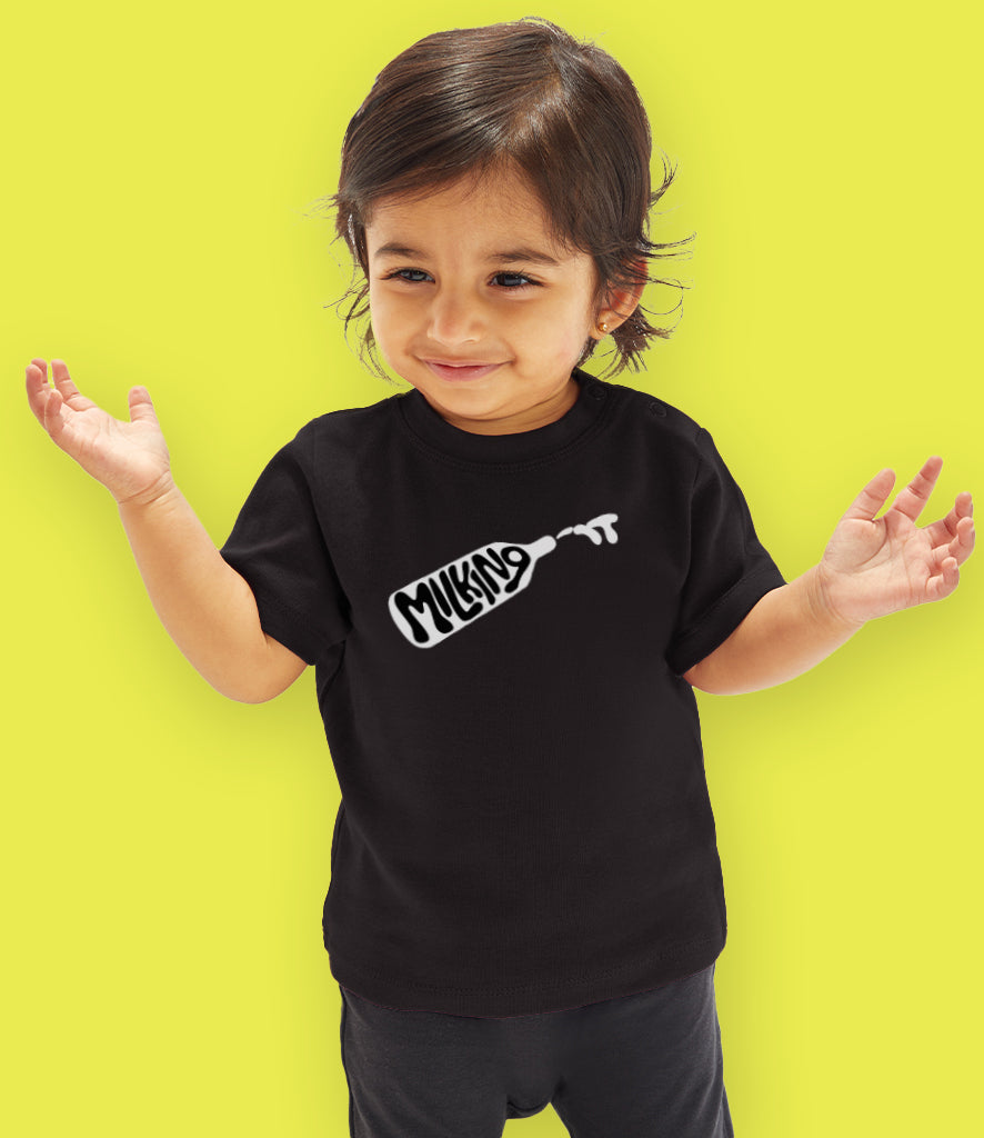 "Milking It" Organic Cotton Baby & Toddler T-Shirt