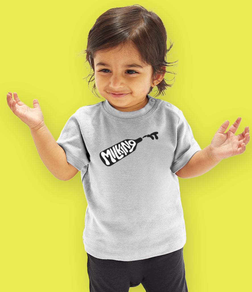 "Milking It" Organic Cotton Baby & Toddler T-Shirt