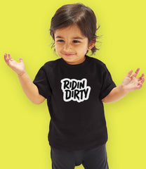 “Ridin' Dirty” Organic Cotton Baby & Toddler T-Shirt