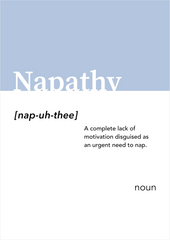 Napathy Alt-dictionary Print