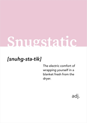 Snugstatic Alt-dictionary Print
