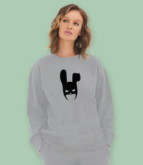 Bunnyman Organic Cotton Womens Sweatshirt