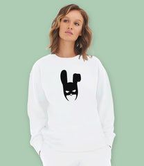 Bunnyman Organic Cotton Womens Sweatshirt