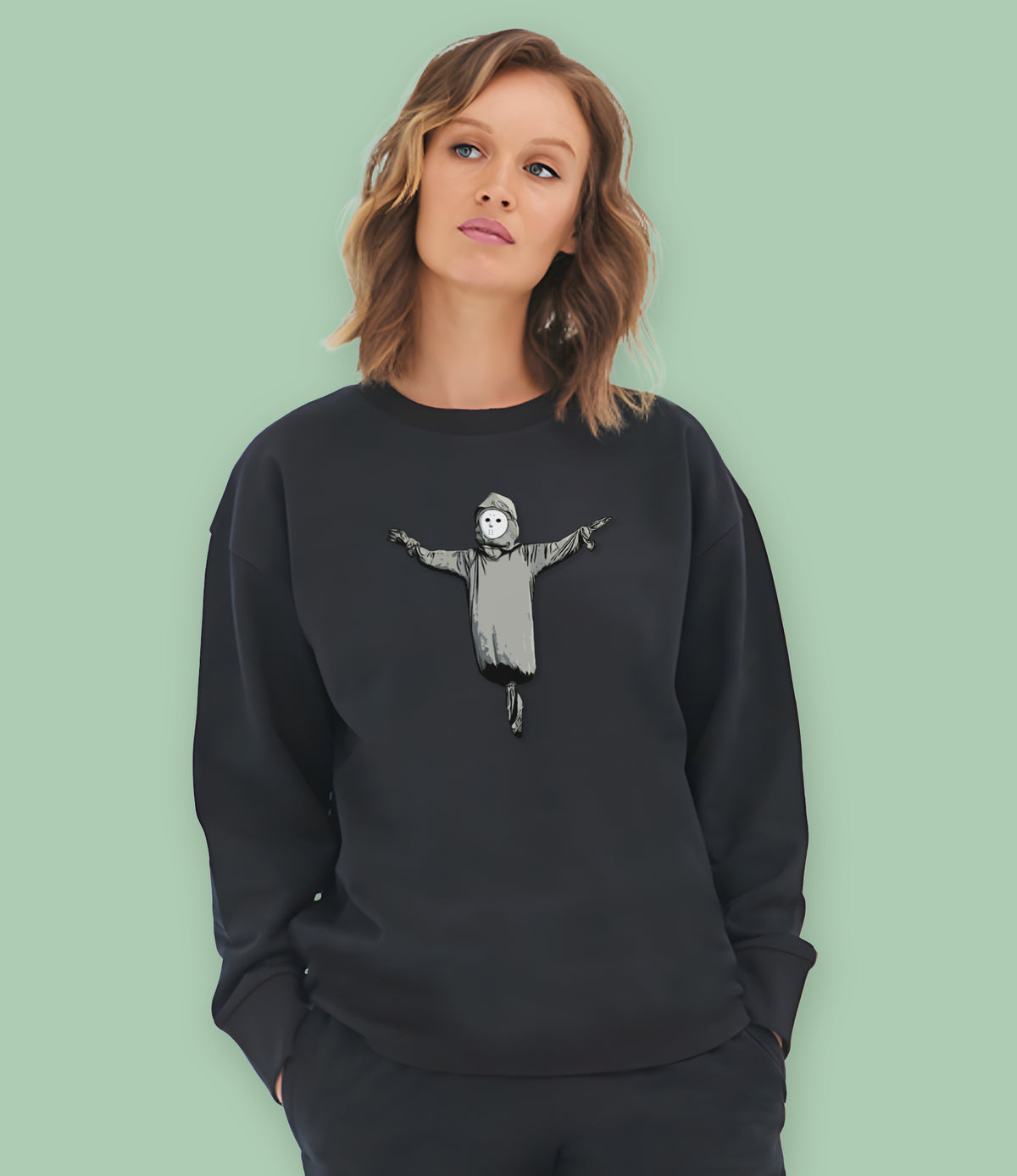 ScaredCrow Organic Cotton Womens Sweatshirt