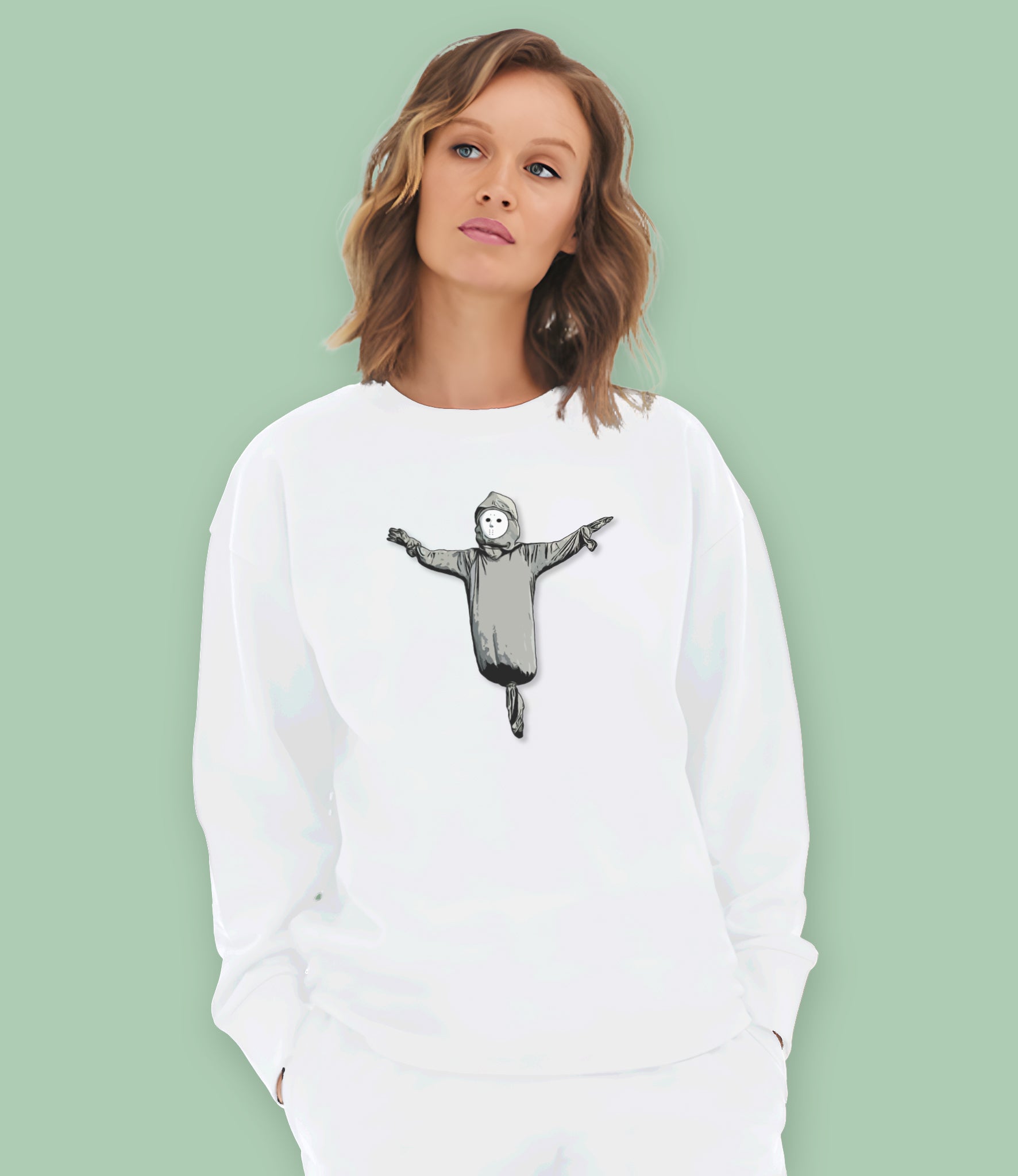 ScaredCrow Organic Cotton Womens Sweatshirt